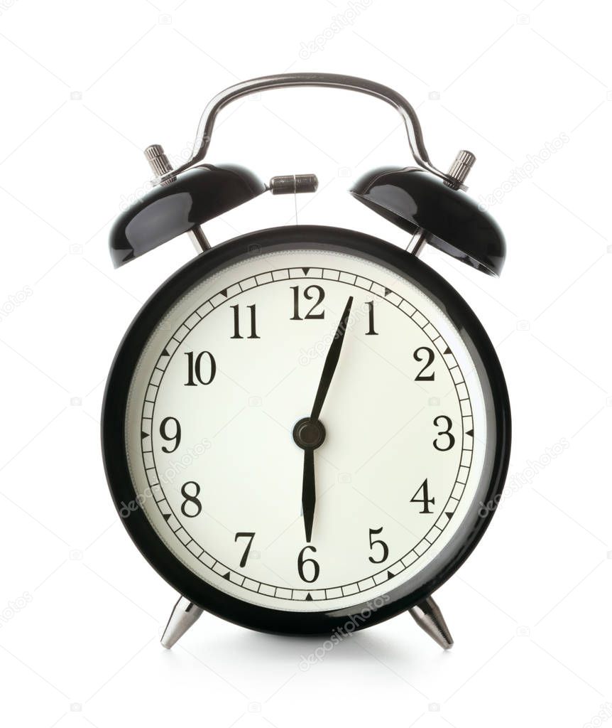 alarm clock isolated