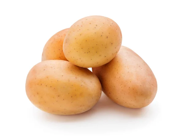 Högen av rå potatis — Stockfoto