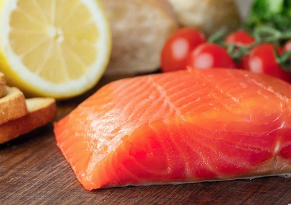 sebze ile Somon fileto