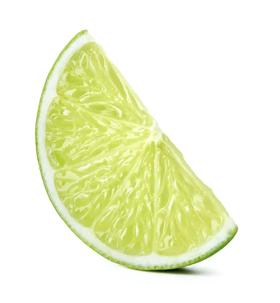 Ripe lime isolated — Stock Photo, Image