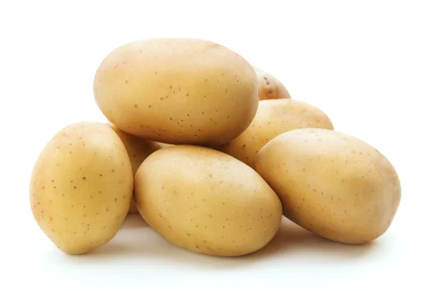 Högen av rå potatis — Stockfoto