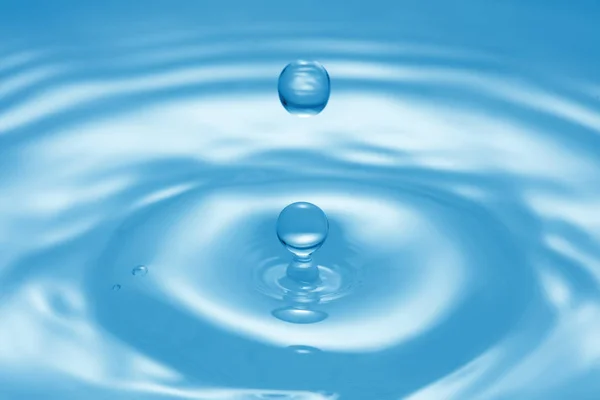 Close-up view of droplet splash — Stock Photo, Image