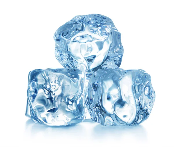 Cubes de glace isolés — Photo