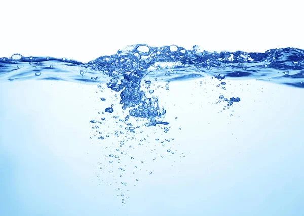 Blaue Wasseroberfläche — Stockfoto