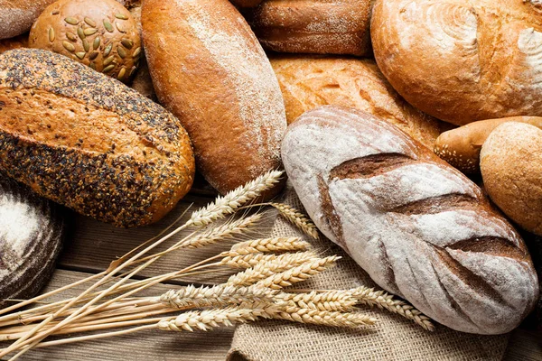 Heap of bread — Stock Photo, Image