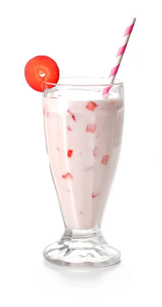 Bicchiere di yogurt — Foto Stock