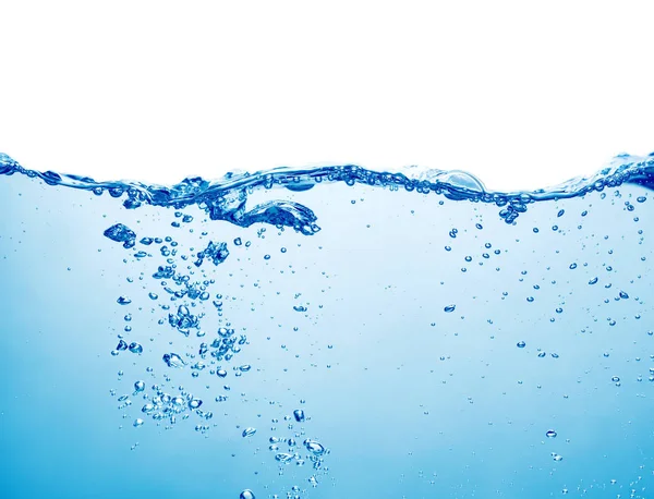 Superfície de água azul — Fotografia de Stock
