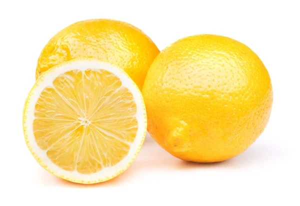 Плодів лимон ізольовані — стокове фото