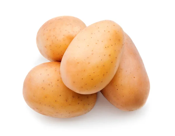 Högen av rå potatis — Stockfoto