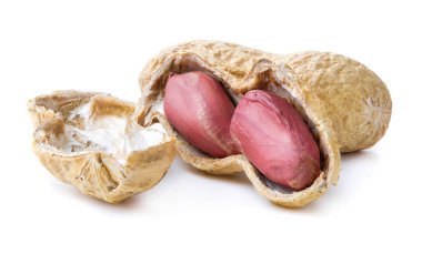 Fıstık beyazda izole edilmiş