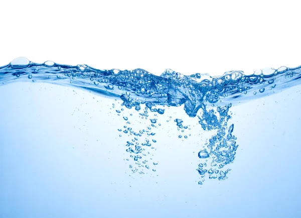 Superficie dell'acqua blu — Foto Stock
