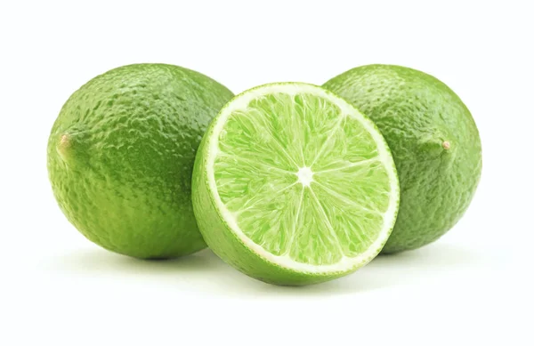 Ripe lime isolated — Stock Photo, Image