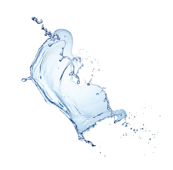 Плескіт води ізольовані — стокове фото