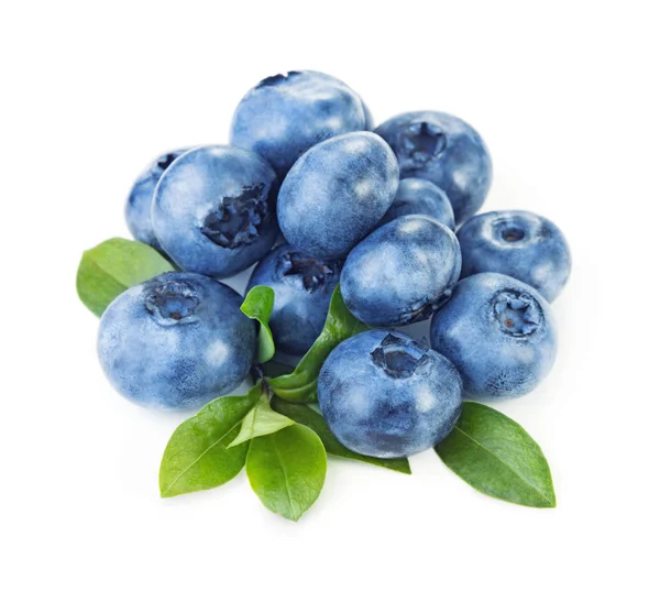 Bosbessen fruit geïsoleerd — Stockfoto