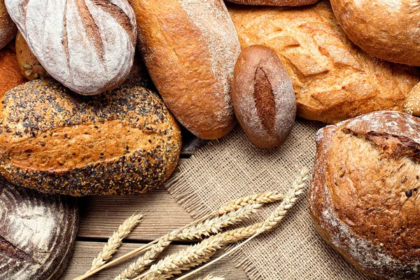 Heap of bread — Stock Photo, Image