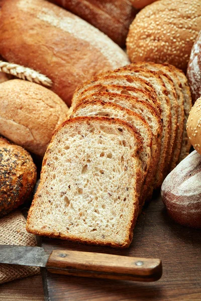 Heap of bread — Stock Photo, Image