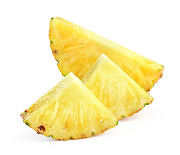 Pineapple slices isolated — Stock Photo, Image