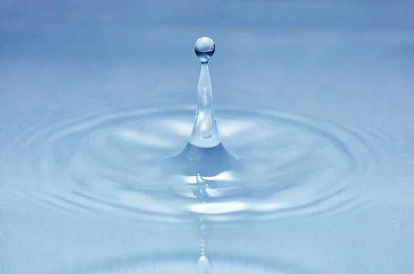 Water droplet splash — Stock Photo, Image