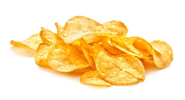 Kartoffelchips isoliert — Stockfoto