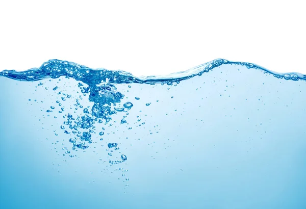 Superficie dell'acqua blu — Foto Stock