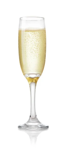单杯香槟 — 图库照片