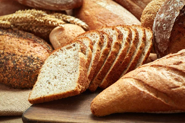 Högen av bröd — Stockfoto