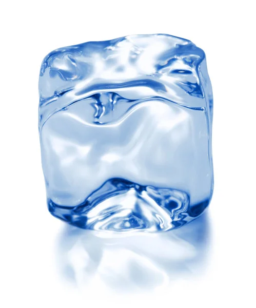 Izole buz küpü — Stok fotoğraf