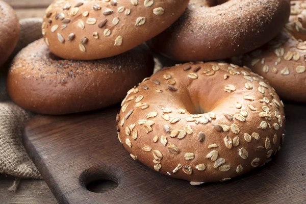 Heap of bagels — Stock Photo, Image