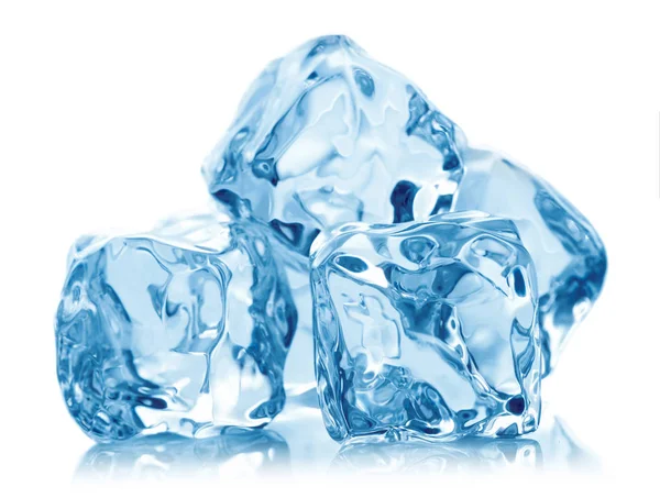 Izole buz küpleri — Stok fotoğraf