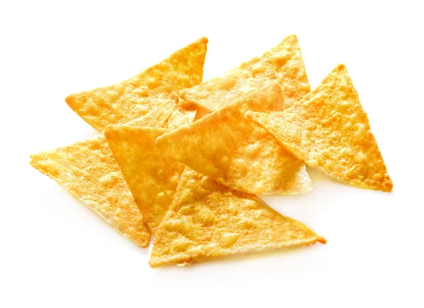 Högen av Nachos — Stockfoto