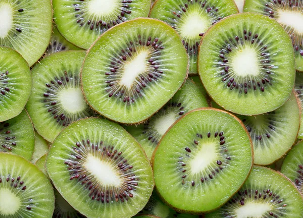 Kiwi fette di sfondo — Foto Stock