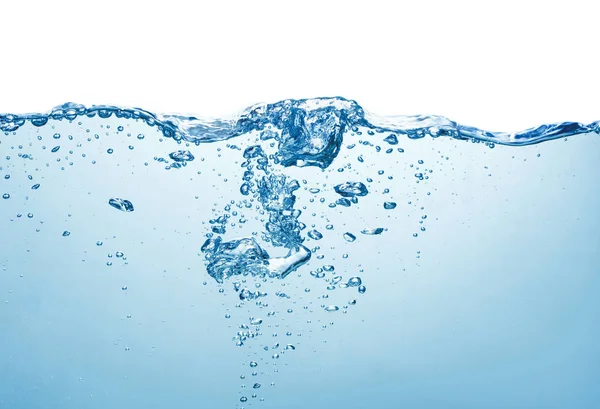 Blaue Wasseroberfläche — Stockfoto