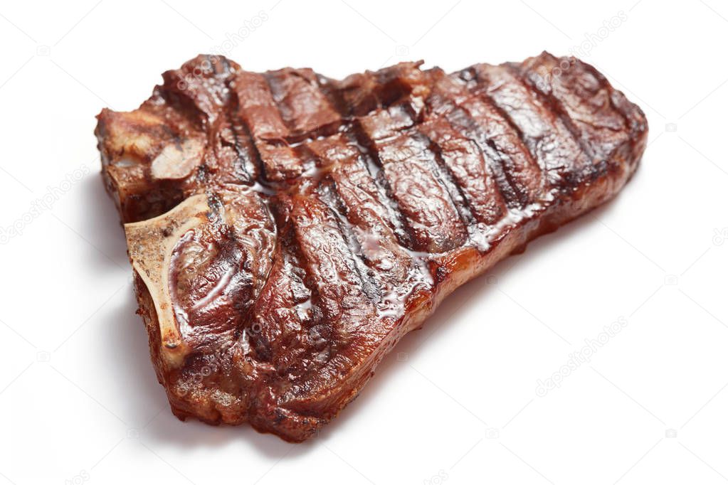 beef steak isolated