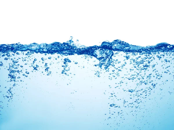 Acqua su sfondo bianco — Foto Stock