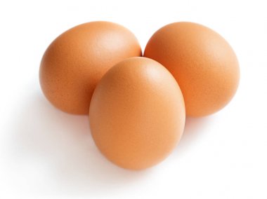 izole yumurta kümesi