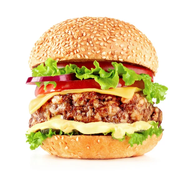 Чеесебургер — стокове фото