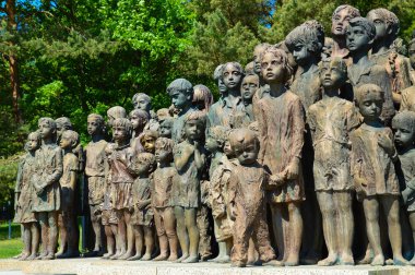 Lidice çocukları. Çek Cumhuriyeti.