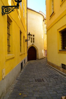 Prag street, Çek Cumhuriyeti.