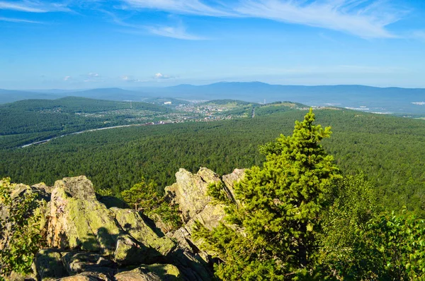 Montanhas Urais Aleksandrovskaya Sopka — Fotografia de Stock