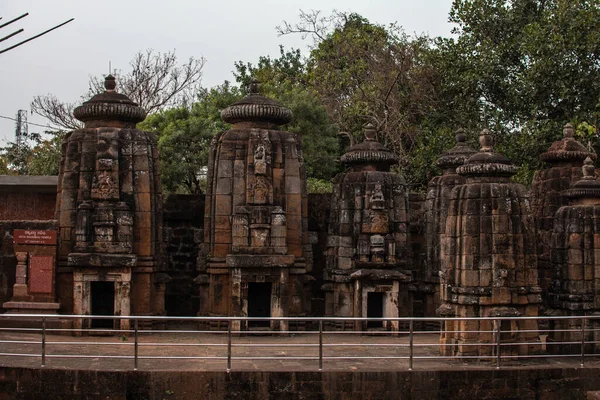 Bhubaneswar Inde Février 2020 Vue Quelques Structures Historiques Religieuses Temple — Photo