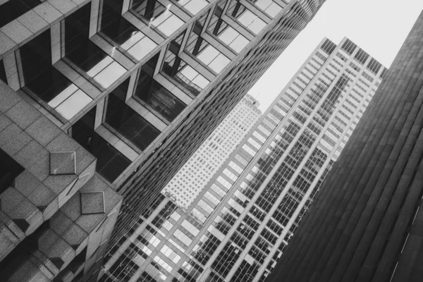 New York 'ta. Manhattan 'ın inanılmaz şehir manzaraları.