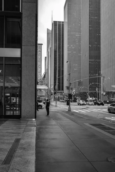 New York 'un göz kamaştırıcı manzarası. Megalopolis.