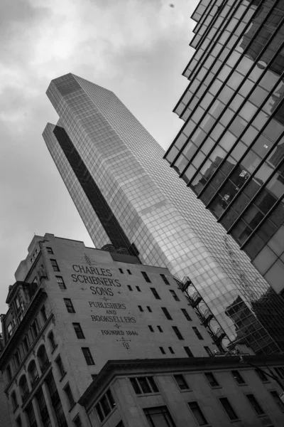 New York 'un göz kamaştırıcı manzarası. Megalopolis.