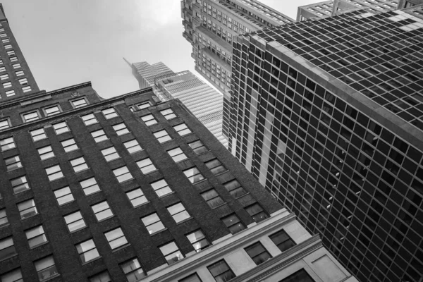 New York 'un göz kamaştırıcı manzarası. Megalopolis.