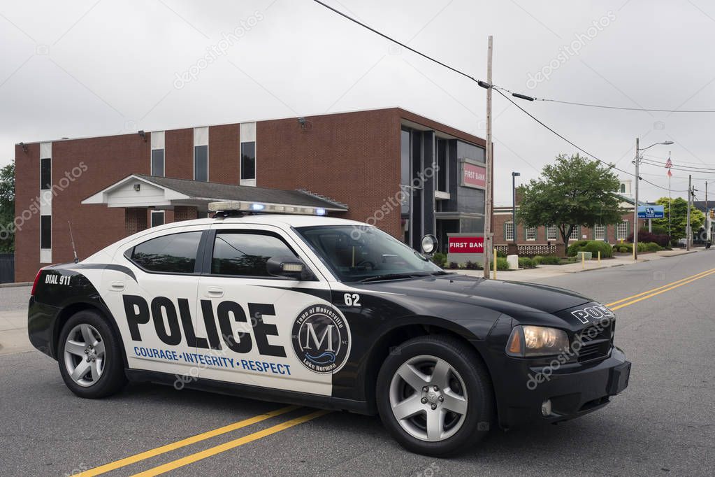 MOORESVILLE, NCMay 19, 2018 Town Police Vehicle Black