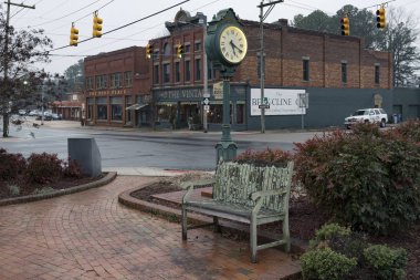 Gilead, Nc-Nisan 07, 2018 bağlayın: Kasaba saatin tarihi belge