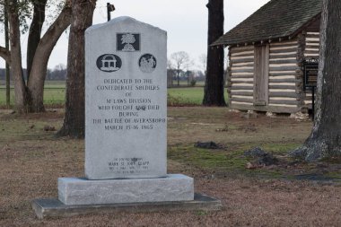 Averasboro savaş alanı, Nc-2018 yaklaşık: iç savaş savaş ve anıtlar Confe