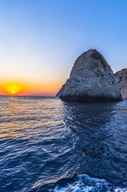 Akşam günbatımı zamanı