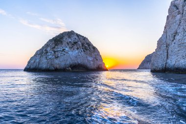 Akşam günbatımı zamanı