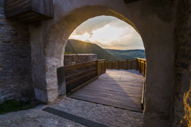 Eski Kalesi Deva görünümü, Romanya